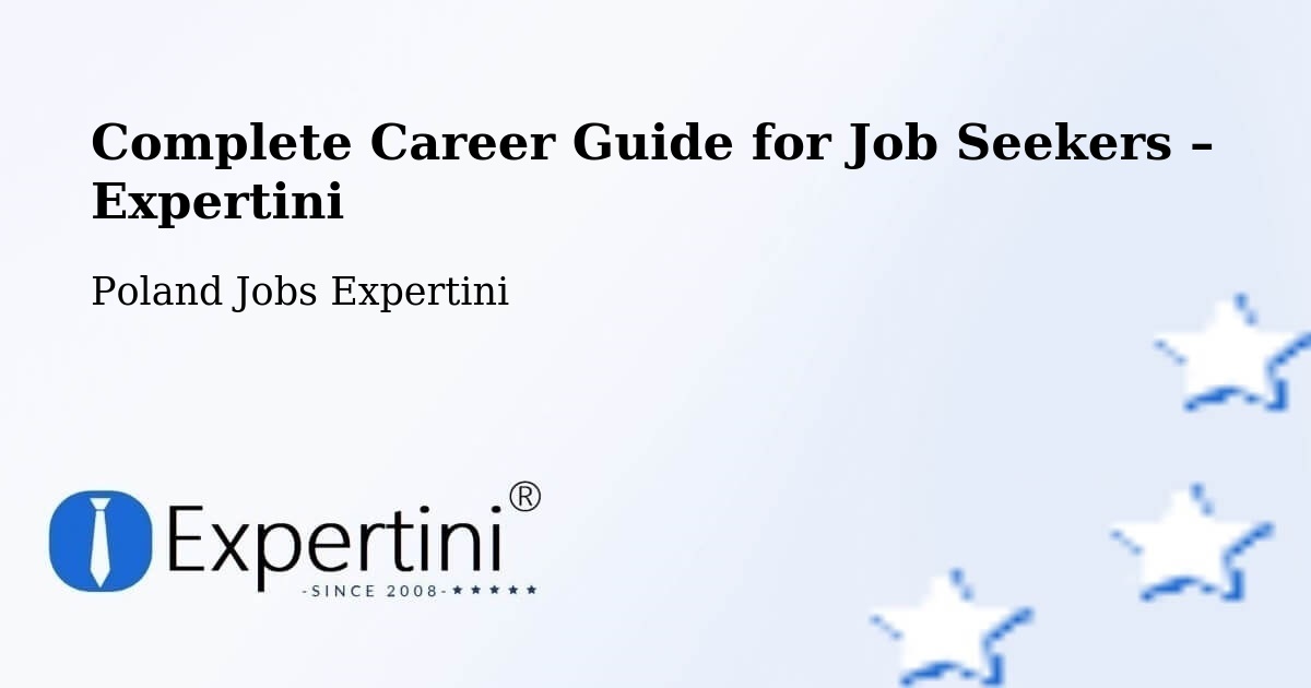 Career Guide for Job Seekers – Lądek - Lądek, Poland Jobs Expertini