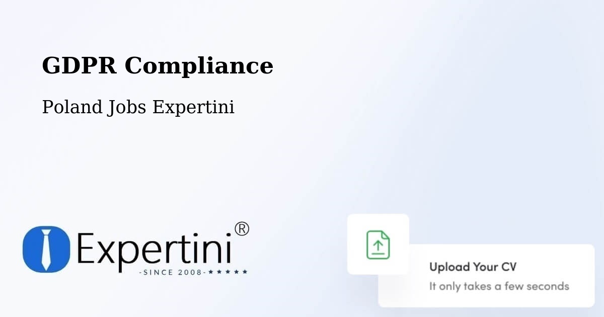 EU GDPR Compliance Statement – Lądek - Poland Jobs Expertini
